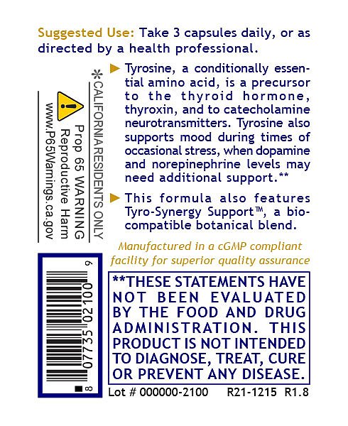 Tyrosine Matrix, 90 caps - Image 3