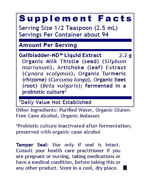 Gallbladder-ND, 8 fl oz - Image 2