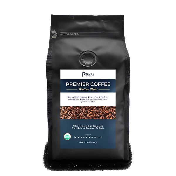 Premier Organic Sidama Coffee, 1lb