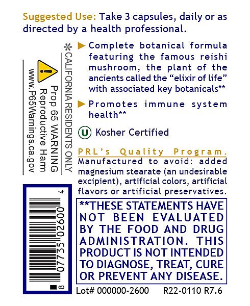 Reishi Immune, 90 caps - Image 3