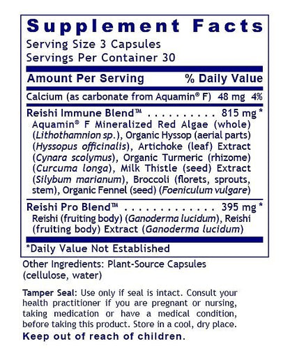 Reishi Immune, 90 caps - Image 2
