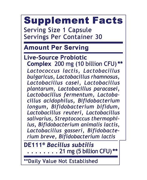 MicroBiome-18, 30 caps (15b CFU) - Image 2