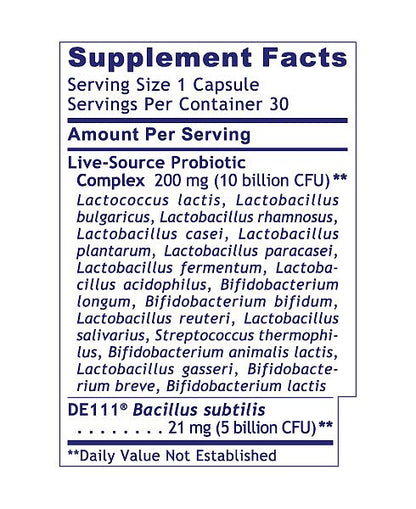 MicroBiome-18, 30 caps (15b CFU) - Image 2