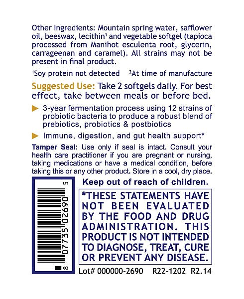 Probiotic Caps, 60 caps - Image 3