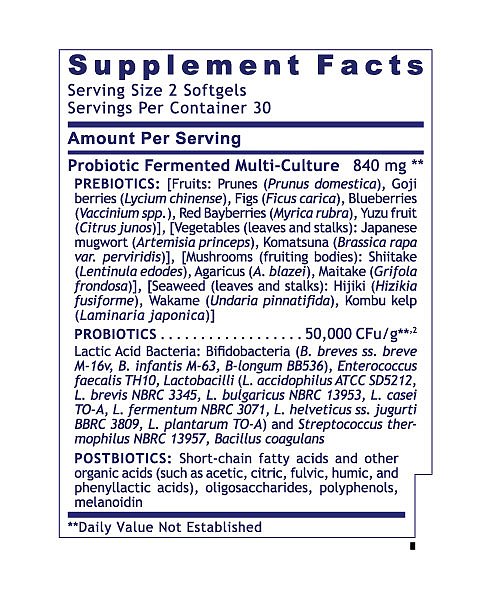 Probiotic Caps, 60 caps - Image 2