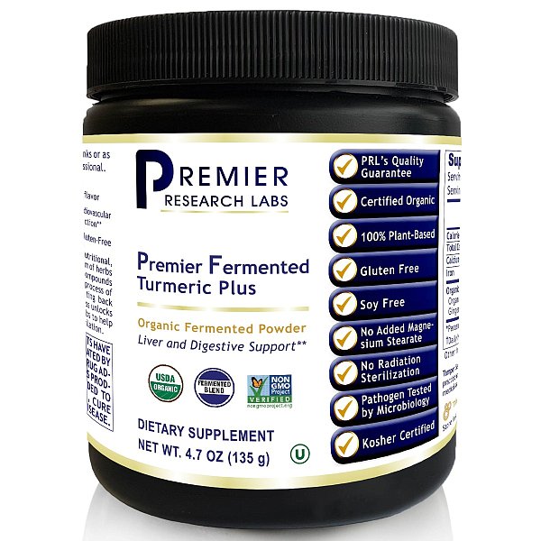 Fermented Turmeric Plus, 4.7 oz powder