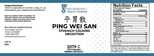 Ping Wei San Capsules