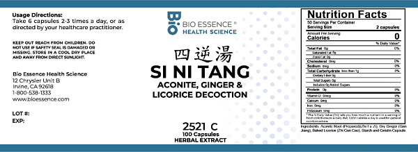 Si Ni Tang Capsules