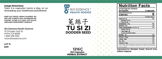 Tu Si Zi Capsules, 100ct