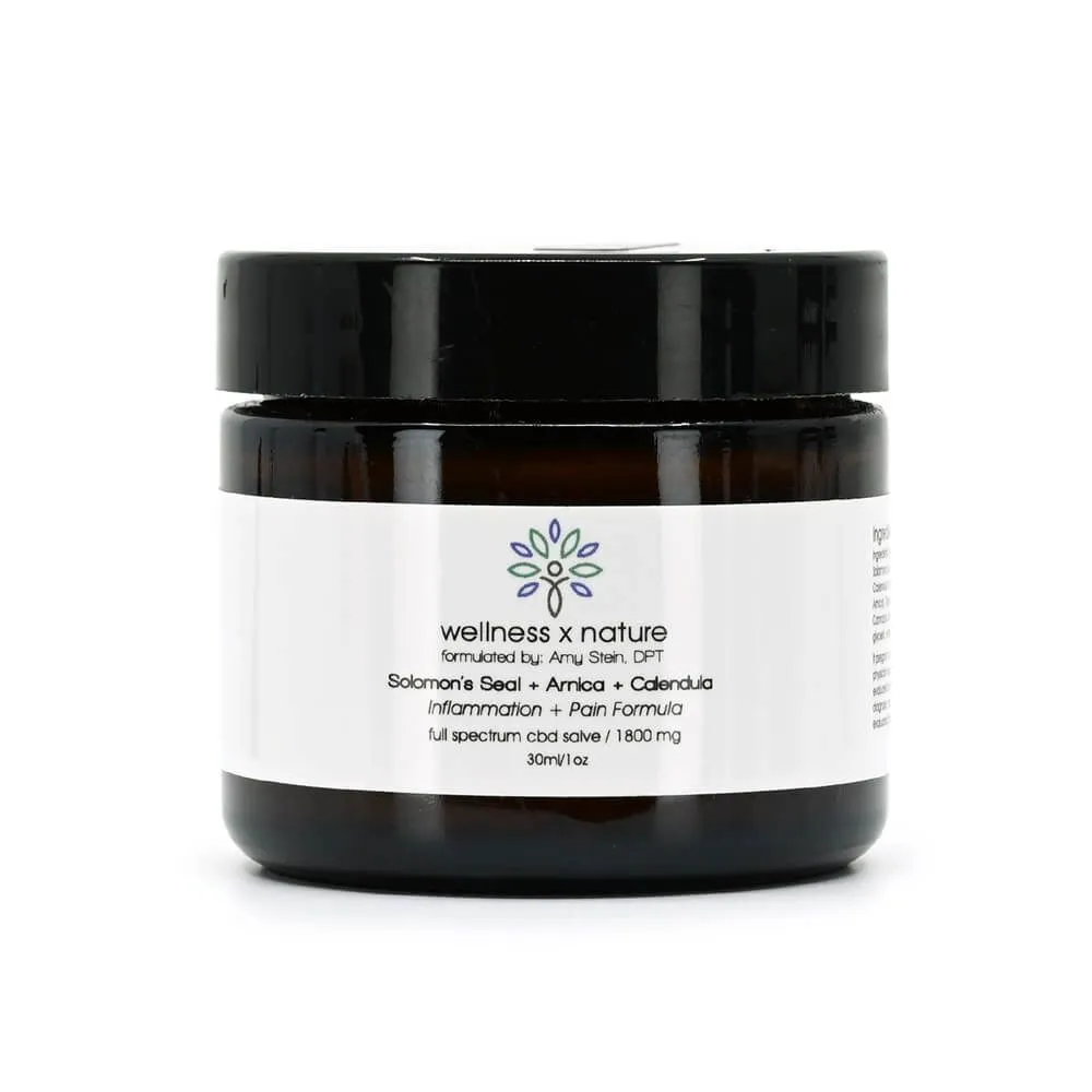 wellness x nature Salve - Inflammation + Pain Formula - 1.7oz/3000mg