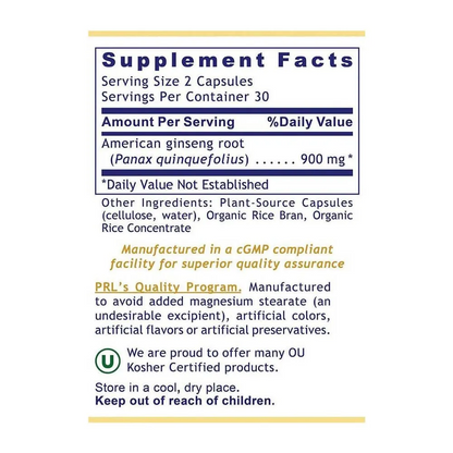 Premier Research Labs American Ginseng