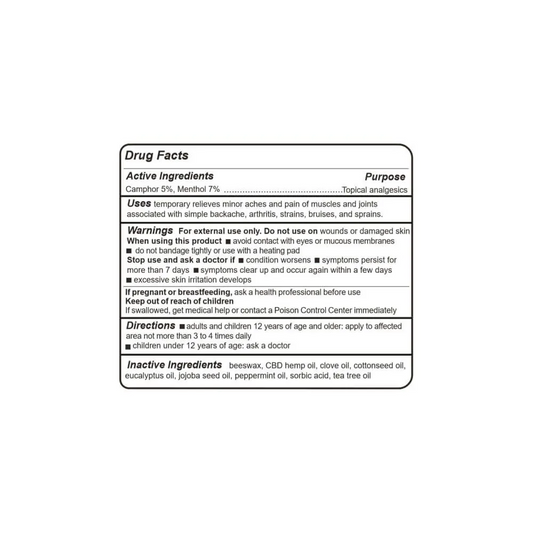 CBD CLINIC™ Level 4: Severe Large 200g