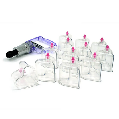 Love Cupping - Air Love Cups, 12 Piece Set