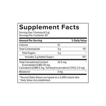 +PlusCBD™ Reserve Collection Sleep Gummies 25mg CBD 2.5mg THC 5mg CBN 30ct