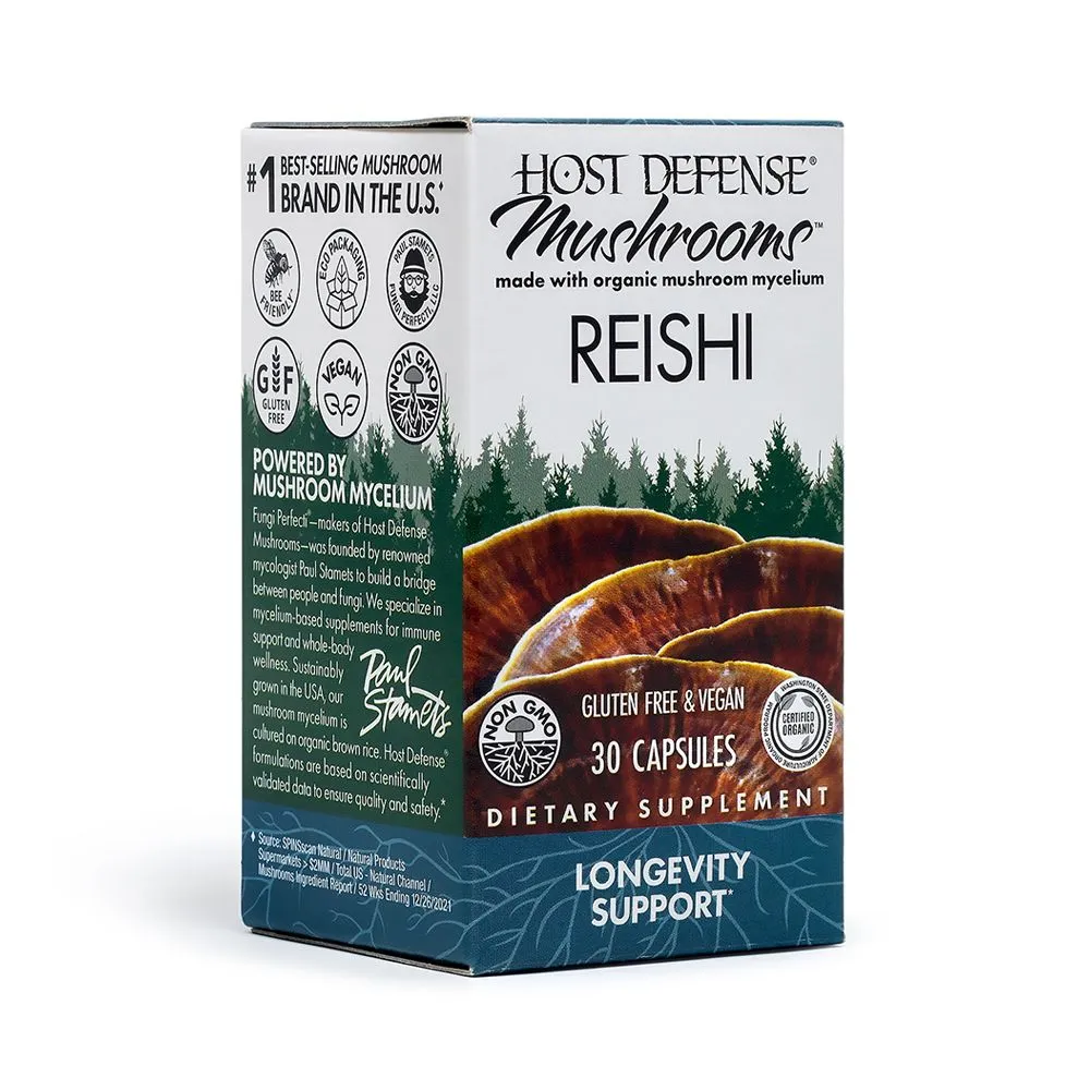 Host Defense Mushrooms Reishi Capsules
