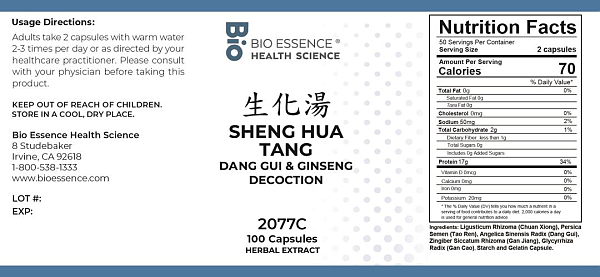 Sheng Hua Tang Capsules