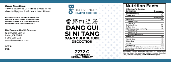 Dang Gui Si Ni Tang Capsules