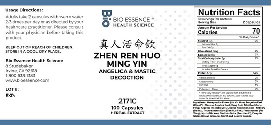 Zhen Ren Huo Ming Yin Capsules