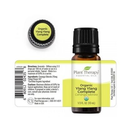 Plant Therapy Organic Ylang Ylang Complete Essential Oil