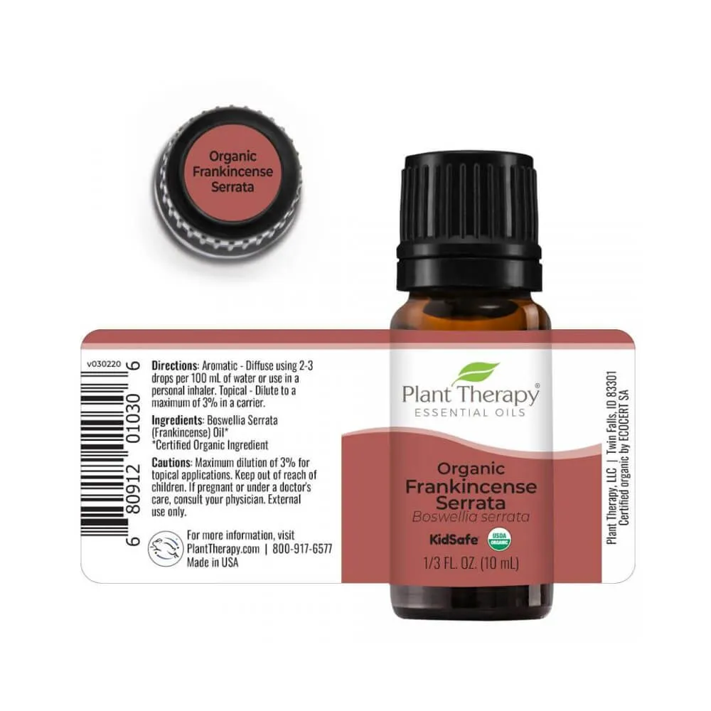 Plant Therapy Organic Frankincense Serrata Essential Oil