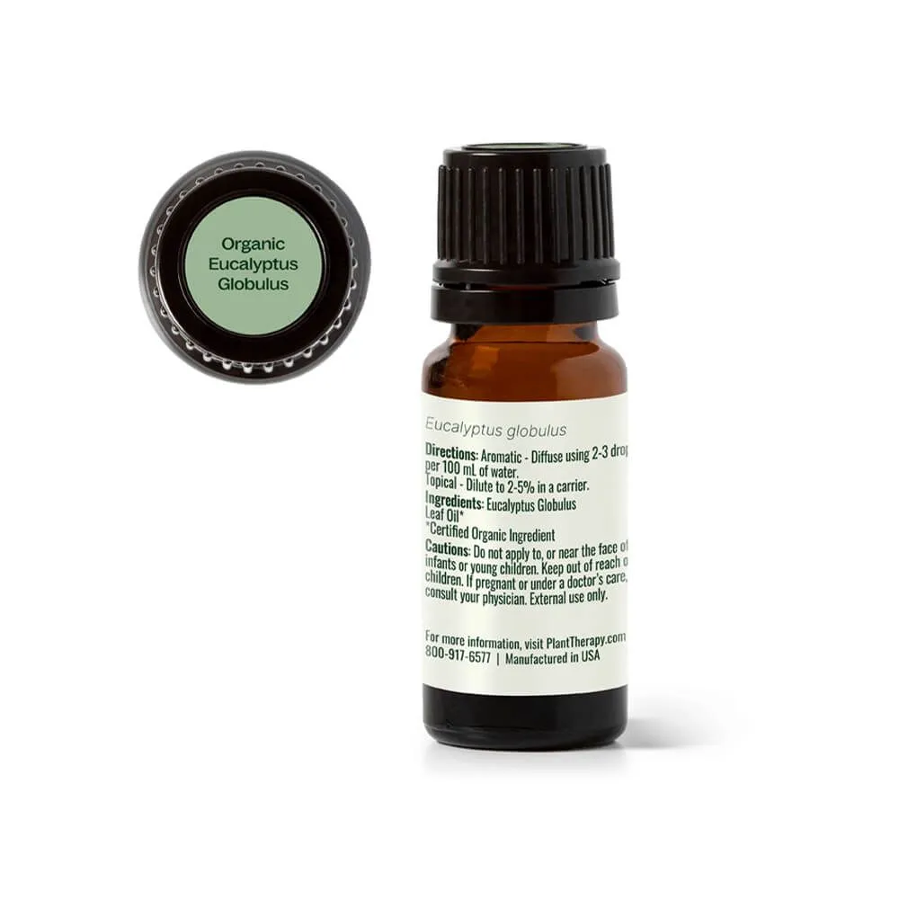 Plant Therapy Organic Eucalyptus Globulus Essential Oil