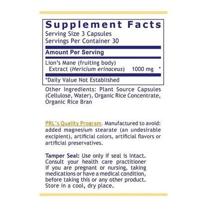 Premier Research Labs Lion's Mane