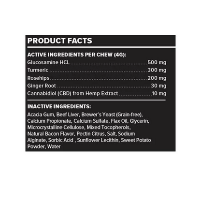 +PlusCBD™ Pet Hip + Joint Health Soft Chews - 30ct.