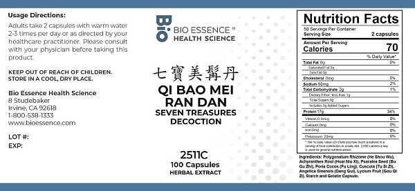 Qi Bao Mei Ran Dan Capsules