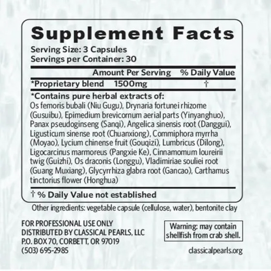 Classical Pearls Ox Bone Pearls - 90 Capsules