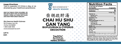 Chai Hu Shu Gan Tang Capsules, 100ct