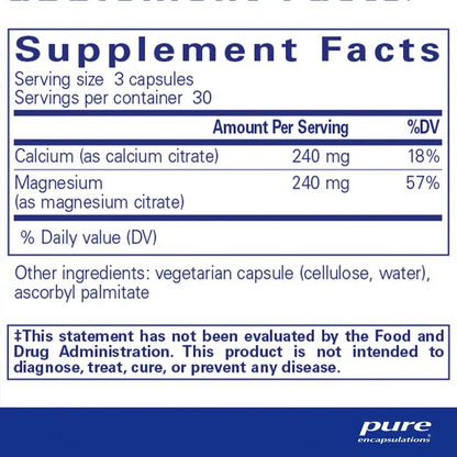 Pure Encapsulations Magnesium (citrate)