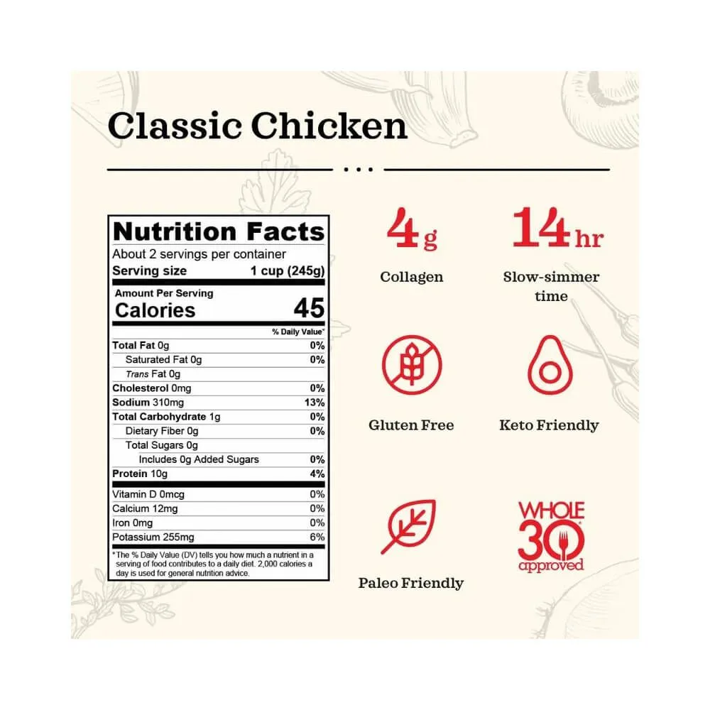 Kettle & Fire Chicken Bone Broth