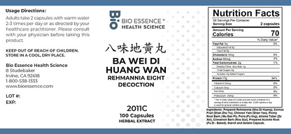 Ba Wei Di Huang Wan Capsules