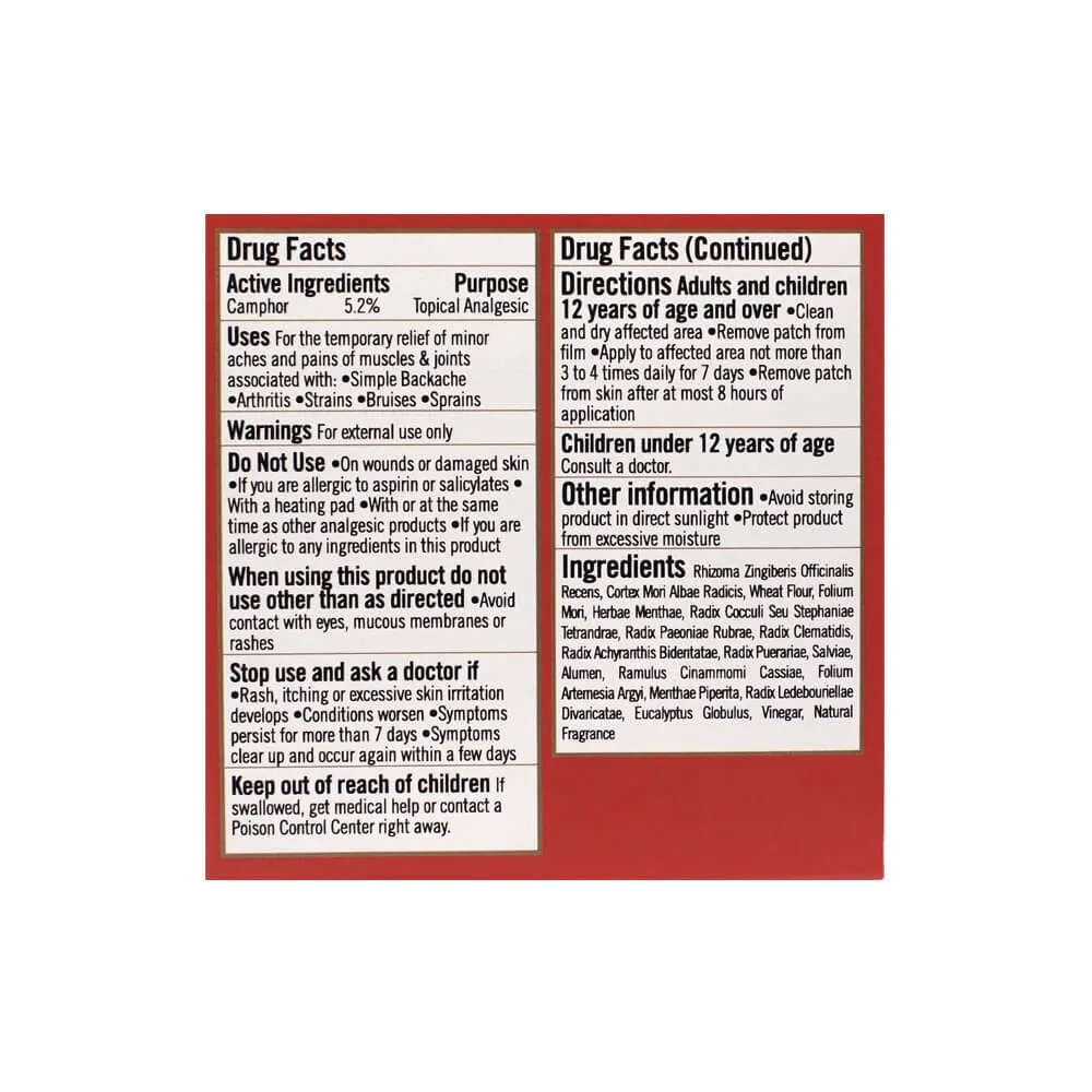 Jadience Muscle & Joint Patches