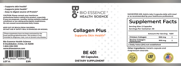 Collagen Plus, 60 Caps