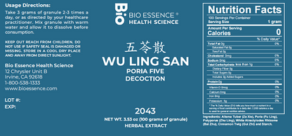 Wu Ling San Granules