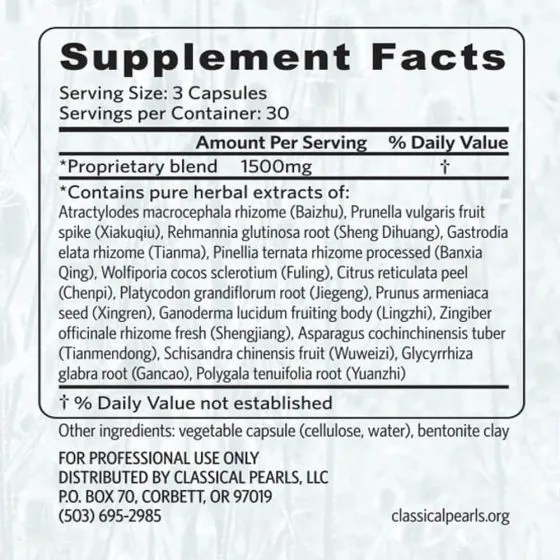 Classical Pearls Balance Pearls - 90 Capsules