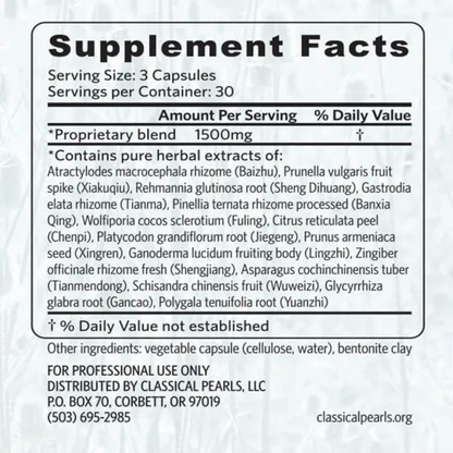 Classical Pearls Balance Pearls - 90 Capsules