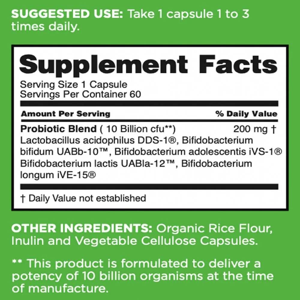 NBPure Poobiotics Capsules - 60 VCaps