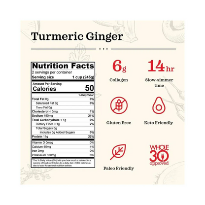 Kettle & Fire Turmeric Ginger Chicken Bone Broth