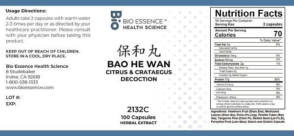 Bao He Wan Capsules