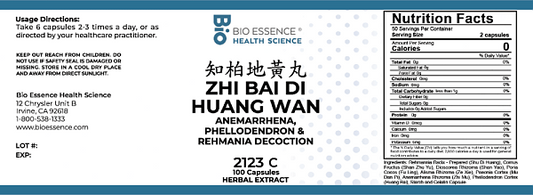 Zhi Bai Di Huang Wan Capsules