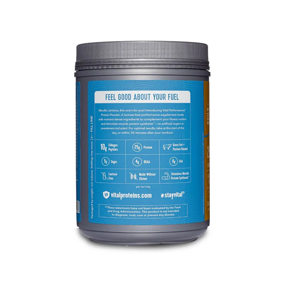 Vital Proteins Vital Performance Protein Vanilla