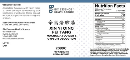 Xin Yi Qing Fei Yin Capsules