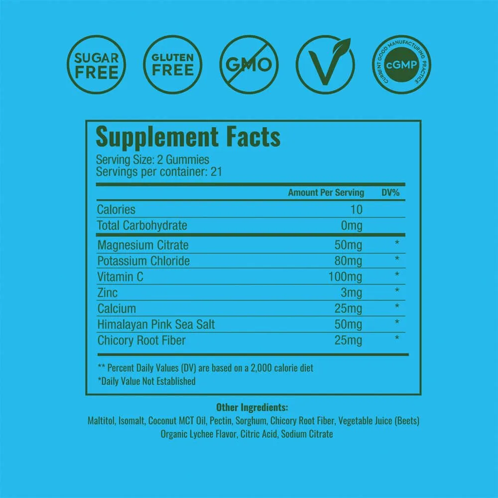Plant People WonderHydrate Electrolyte Gummies