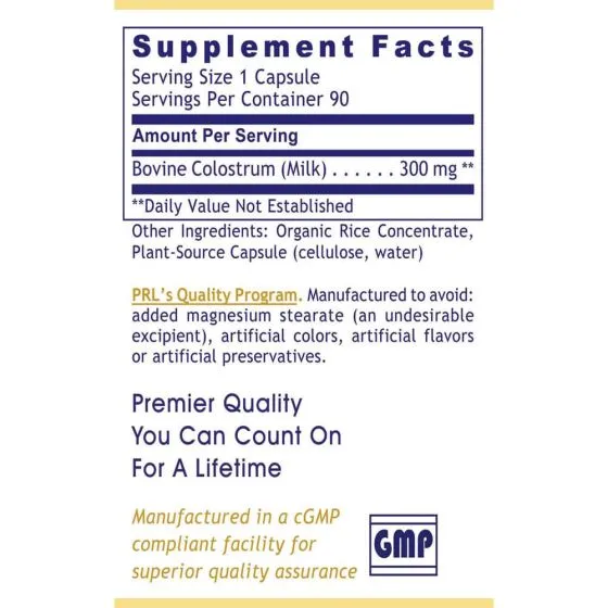 Premier Research Labs GrassFed Colostrum IgG