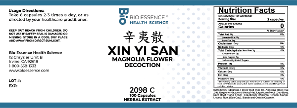 Xin Yi San Capsules
