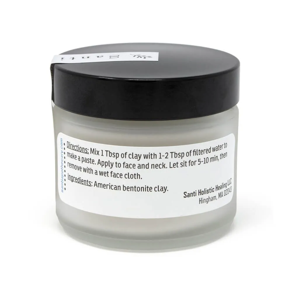 Santi Apothecary American Bentonite Clay Facial Mask