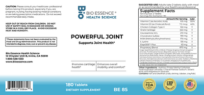 Powerful Joints, 180 tabs