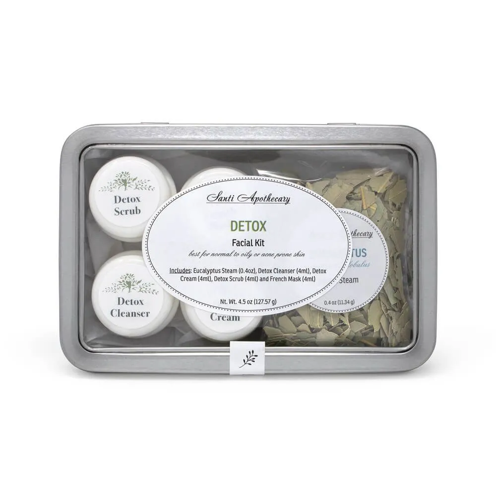 Santi Apothecary Detox Facial Kit